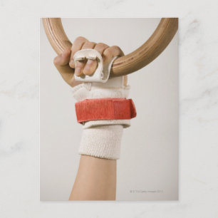 Carte Postale Bague à main de gymnastique