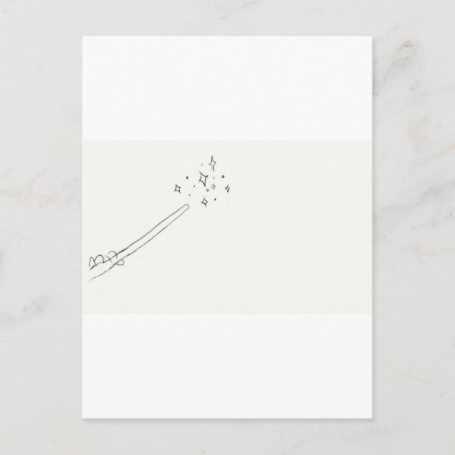 Carte Postale Baguette (Devant)