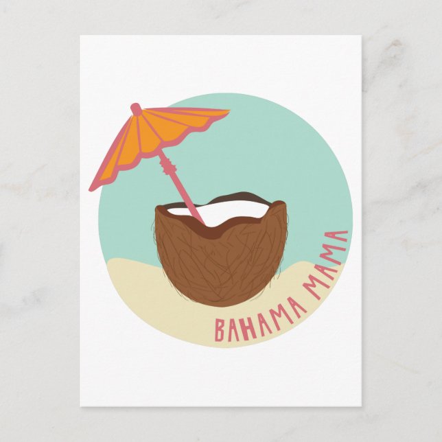 Carte Postale Bahama Mama (Devant)