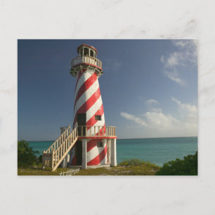 Carte Postale BAHAMAS, île de Grand Bahama, côté est : ville