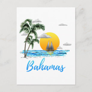 Carte Postale Bahamas Vacances