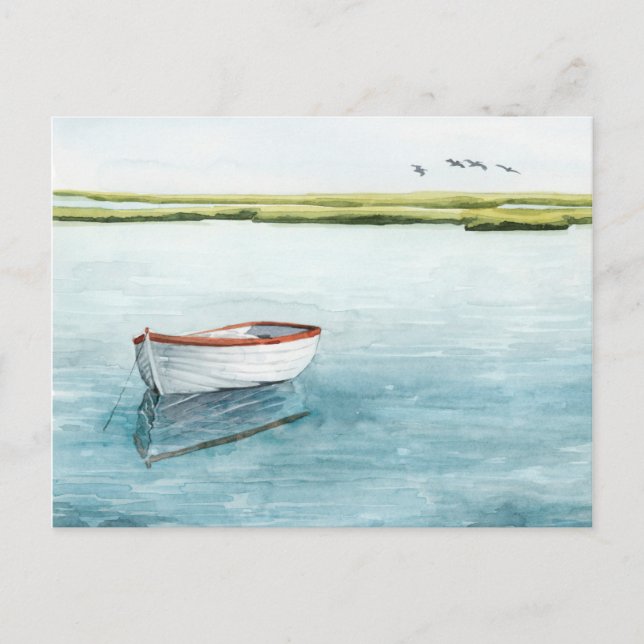 Carte Postale Baie ancrée I (Devant)