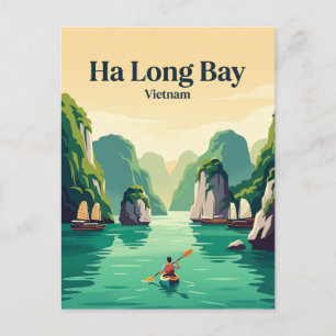 Carte Postale Baie d'Along, Vietnam