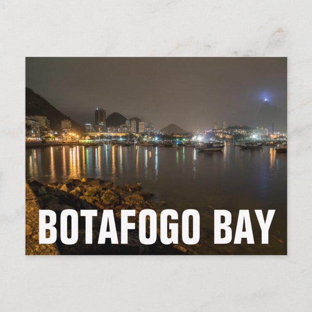 Carte Postale Baie de Botafogo (Devant)