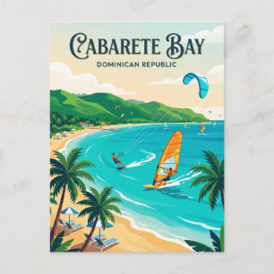 Carte Postale Baie de Cabarete République dominicaine