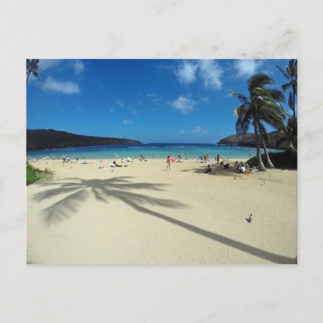 Carte Postale Baie de Hanauma Hawaii (Devant)