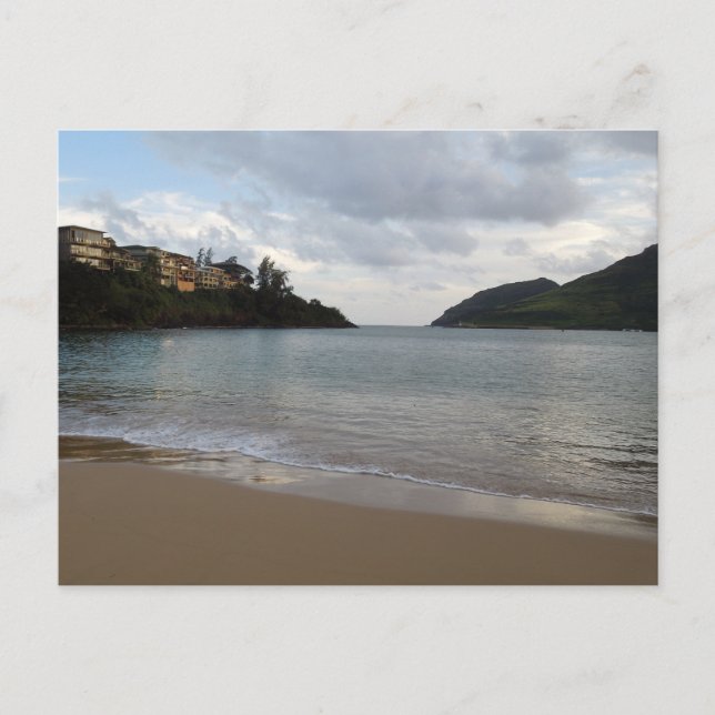 Carte Postale Baie de Kalapaki à Kauai, Hawaii (Devant)