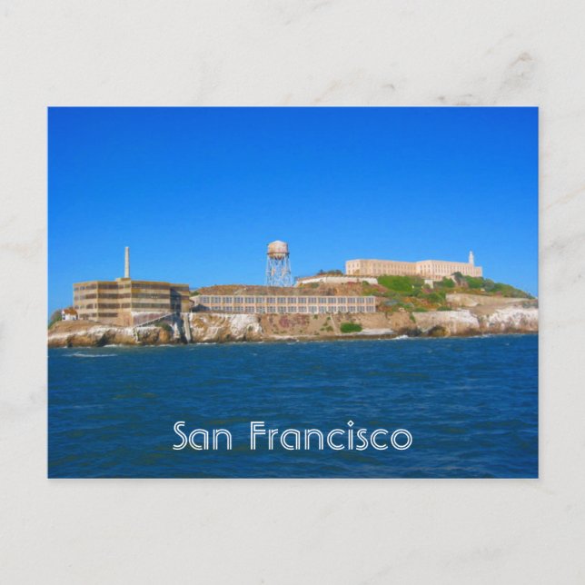 Carte Postale baie de l'île d'alcatraz (Devant)