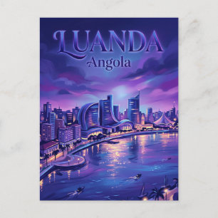 Carte Postale Baie de Luanda Angola