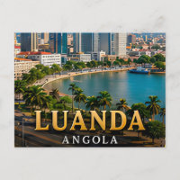Baie de Luanda et skyline moderne angolais