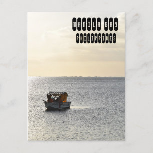 Carte Postale Baie de Manille aux Philippines