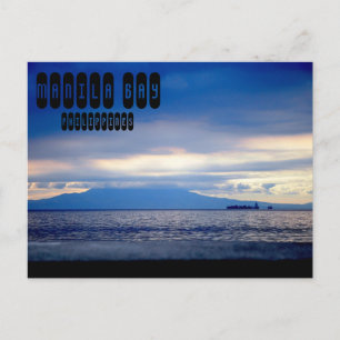 Carte Postale Baie de Manille aux Philippines