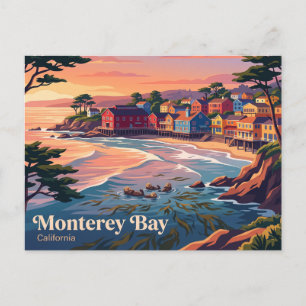 Carte Postale Baie de Monterey Californie