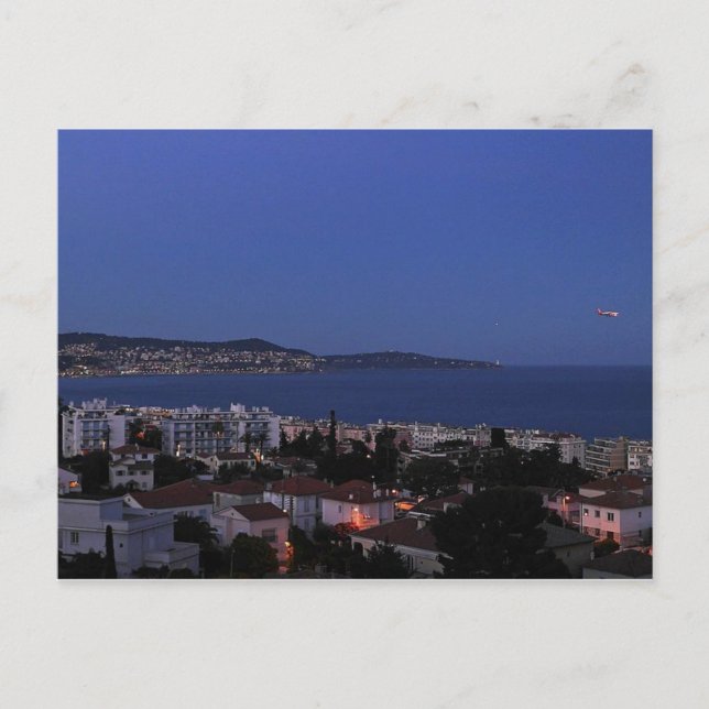 Carte Postale Baie de Nice France (Devant)