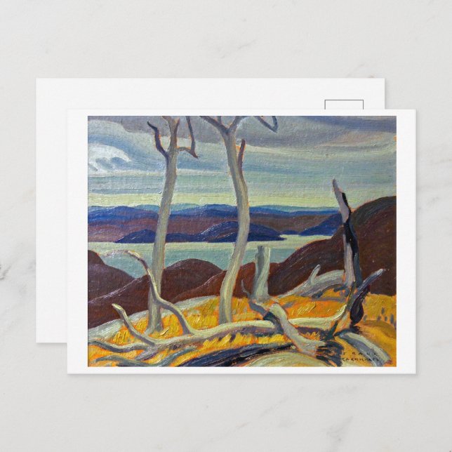 Carte Postale Baie de Port Coldwell | Franklin Carmichael | (Devant / Derrière)