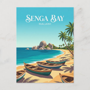 Carte Postale Baie de Senga Malawi
