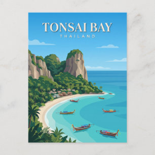 Carte Postale Baie de Tonsai Thaïlande