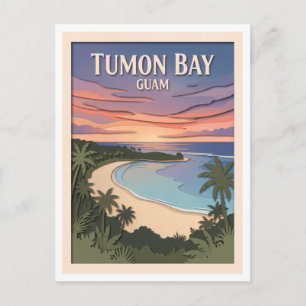 Carte Postale Baie de Tumon Guam