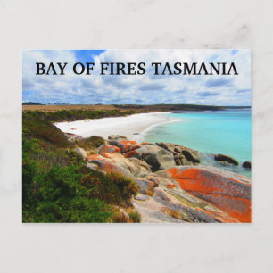 Carte Postale baie des feux plage blanche