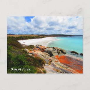 Carte Postale baie des feux rochers