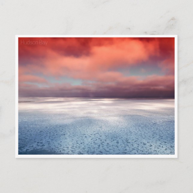 Carte Postale Baie d'Hudson (Devant)