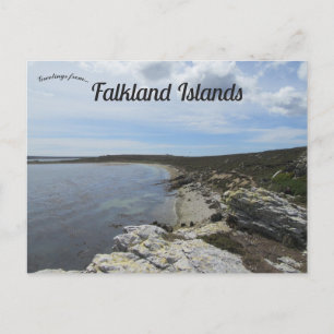 Carte Postale Baie d'Ordinance Point Îles Falkland