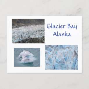 Carte Postale Baie Glacier Alaska