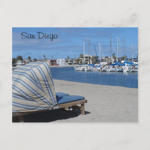 Carte Postale Baie Mission - San Diego