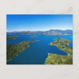 Carte Postale Baie Torea, Queen Charlotte Sound, Marlborough
