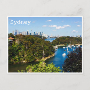 Carte Postale baies de sydney harbour