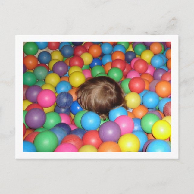 Carte Postale Baignade terminée (Devant)