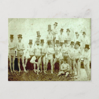 Carte Postale Baigneurs messieurs