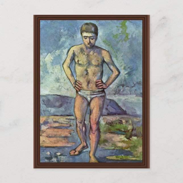 Carte Postale Baignoires De Paul Cézanne (Meilleure Qualité) (Devant)