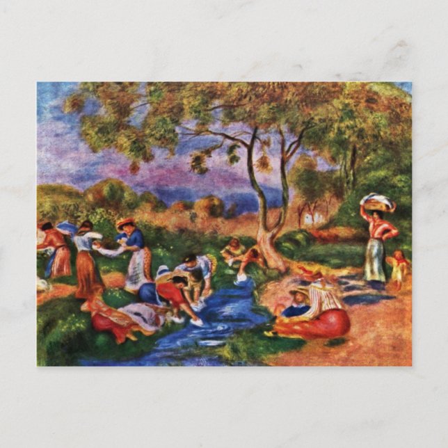 Carte Postale Baignoires De Pierre-Auguste Renoir (Meilleure Qua (Devant)