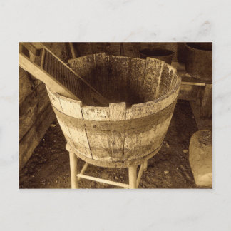 Carte Postale Bain à laver