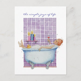 Carte postale Bain Joy