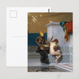 Carte Postale Bain maure Jean-Léon Gérôme