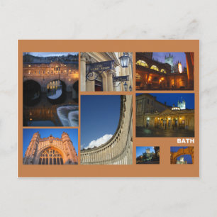 Carte Postale Bain multi-image