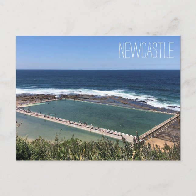 Carte Postale bains merewether (Devant)