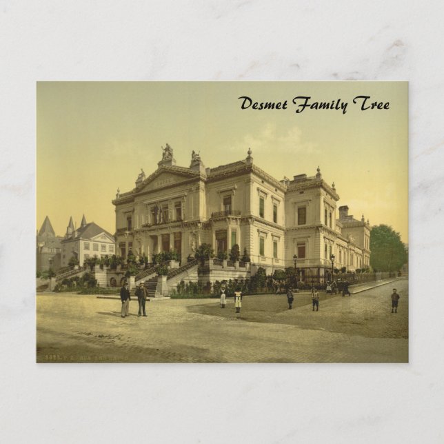 Carte Postale Bains, Spa, Belgique (Devant)