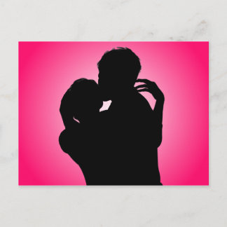 Carte Postale Baiser silencieux