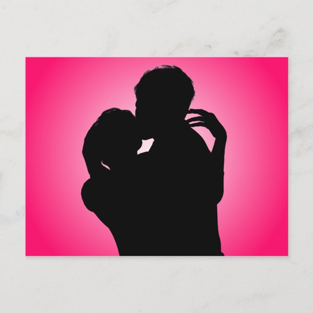 Carte Postale Baiser silencieux (Devant)