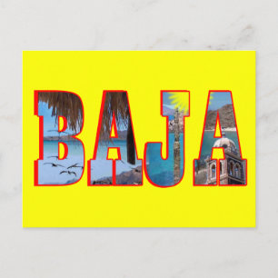 Carte postale Baja