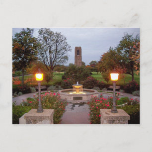 Carte Postale Baker Bark Carillion Tour & Fontaine