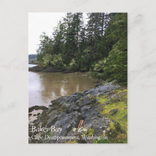 Carte Postale Baker Bay, Cape Disdéception, Washington