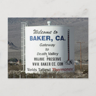 Carte Postale Baker, CA