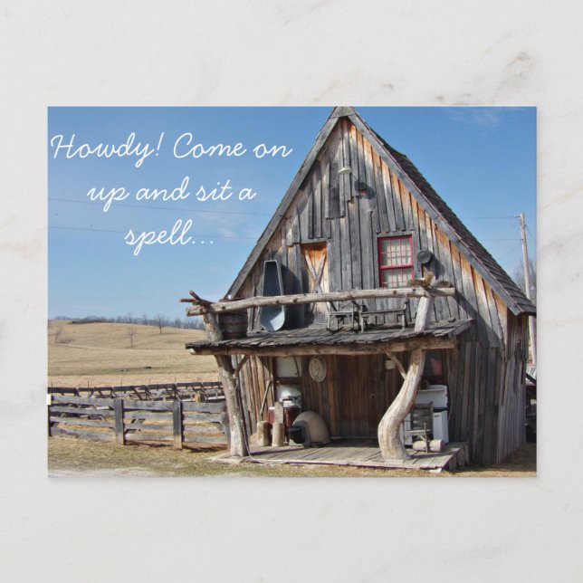 Carte Postale Baker Creek Seed Store et Pioneer Village Postcar (Devant)