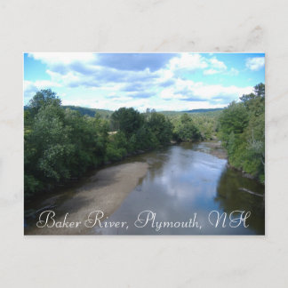 Carte Postale Baker River, Plymouth, NH