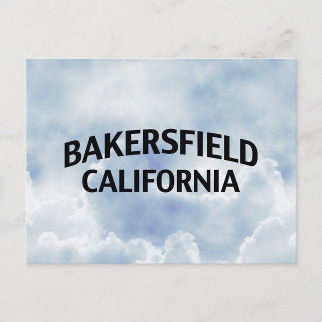 Carte Postale Bakersfield Californie (Devant)