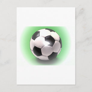 Carte Postale Bal de football britannique